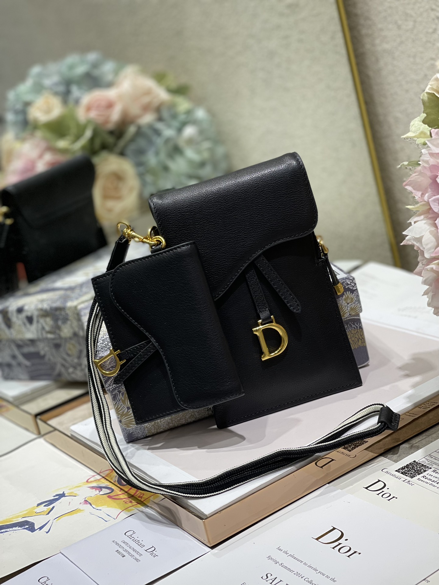 Bagsaaa D10r SaddleMultifunctional Pouch Black - 18.5x12x7.5cm