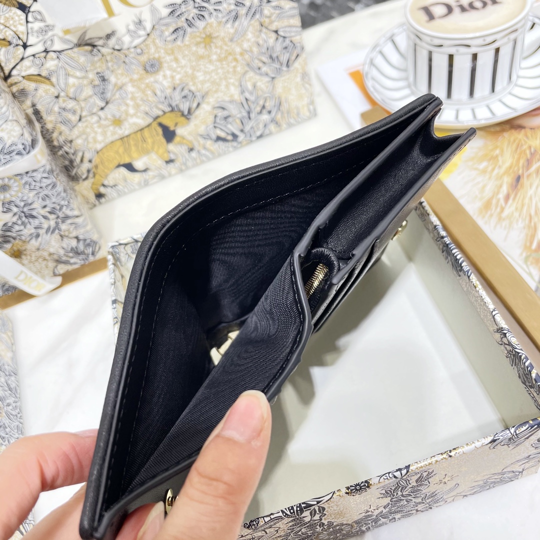 Bagsaaa D10r Coin Purse Black - 11x9cm