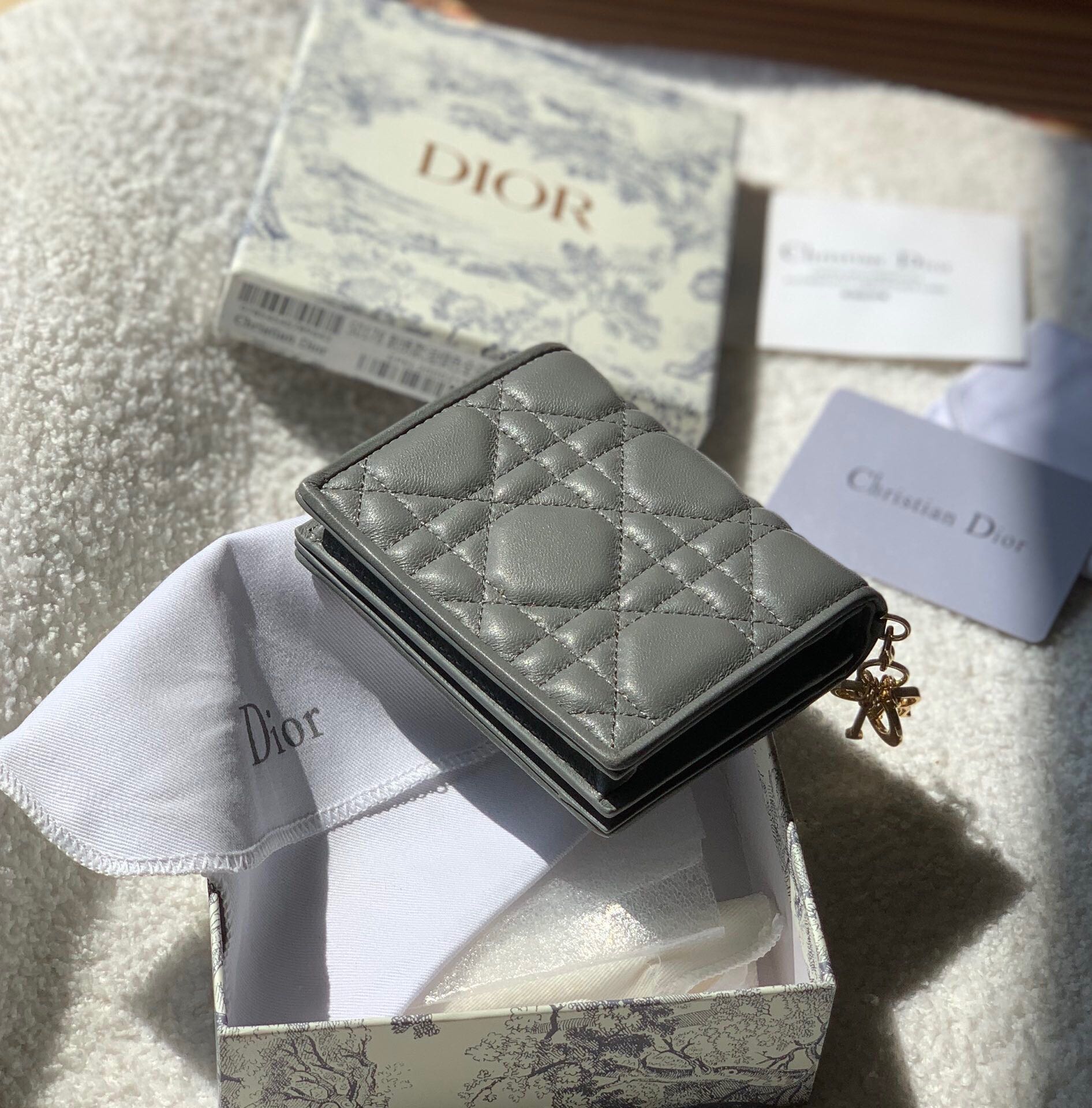 Bagsaaa D10r Coin Purse Grey - 11x9cm