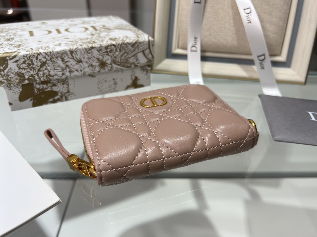Bagsaaa D10r Caro Coin Purse Pink - 9*11cm