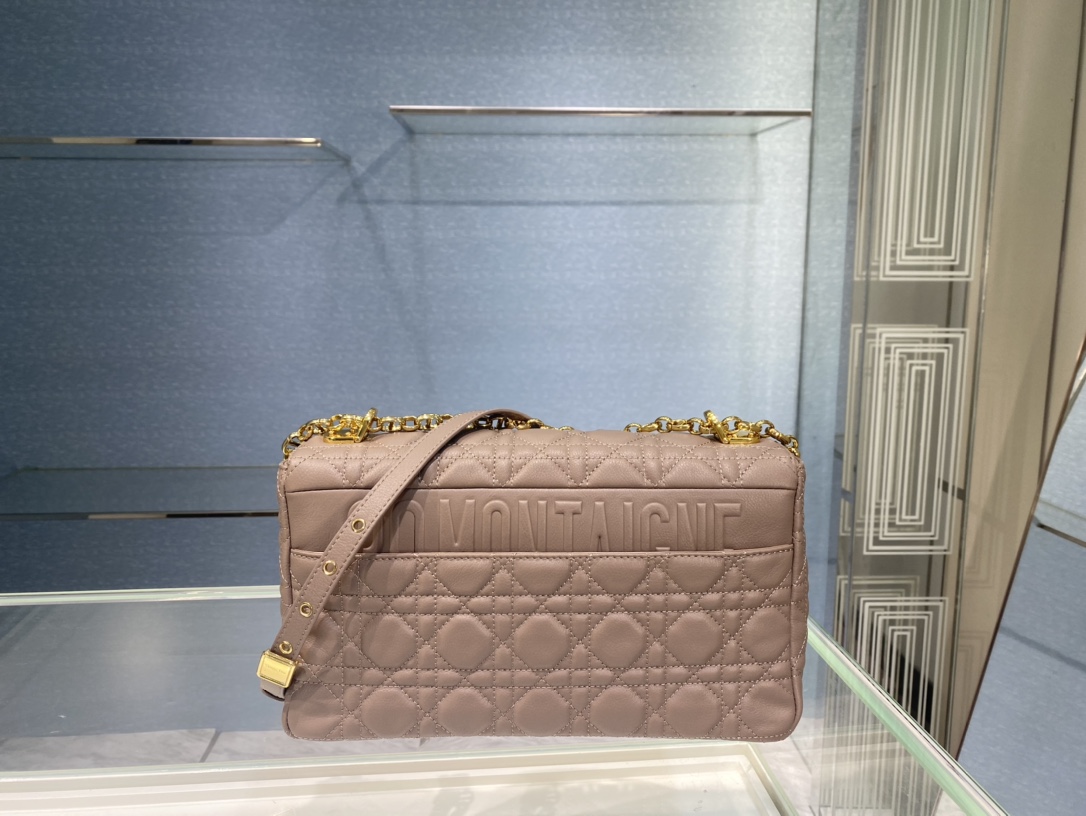 Bagsaaa D10r Large Caro Taupe Cannage - 28x17x9cm