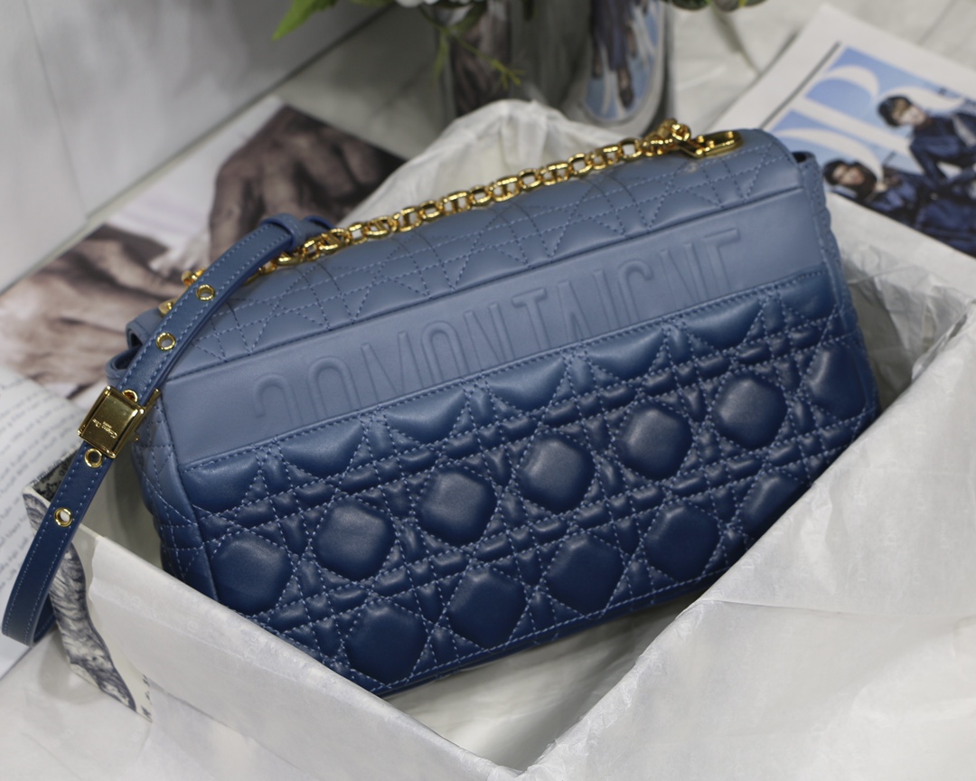 Bagsaaa D10r Large Caro Blue - 28x17x9cm