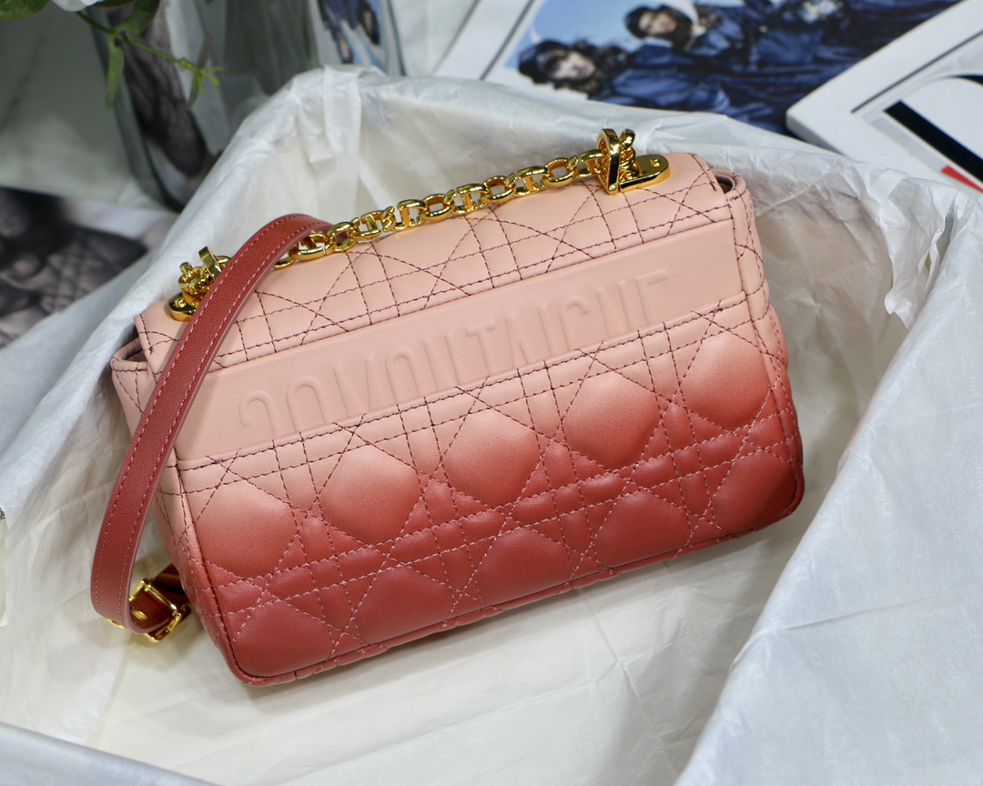 Bagsaaa D10r Small Caro Pink - 20 x 12 x 7 cm