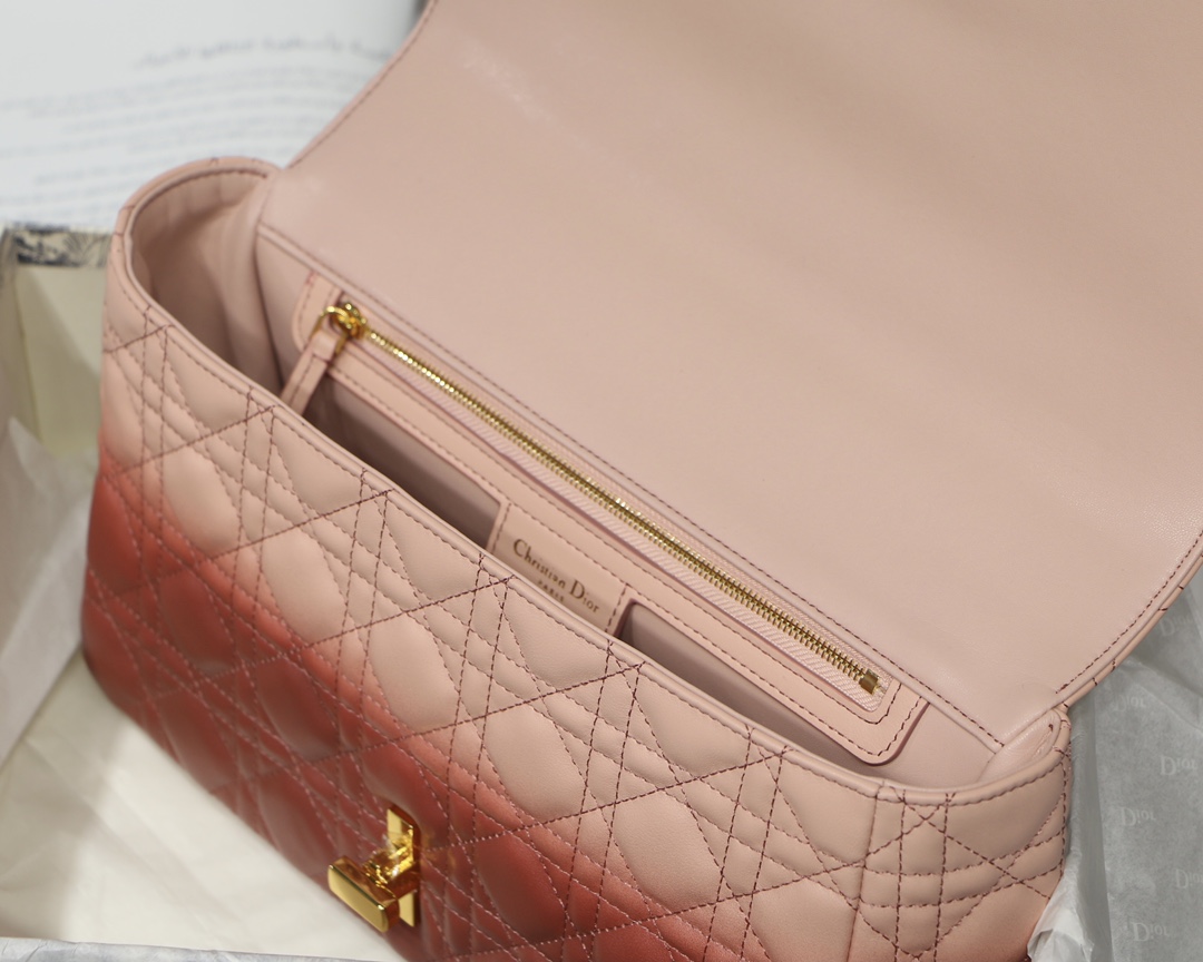 Bagsaaa D10r Large Caro Pink - 28x17x9cm