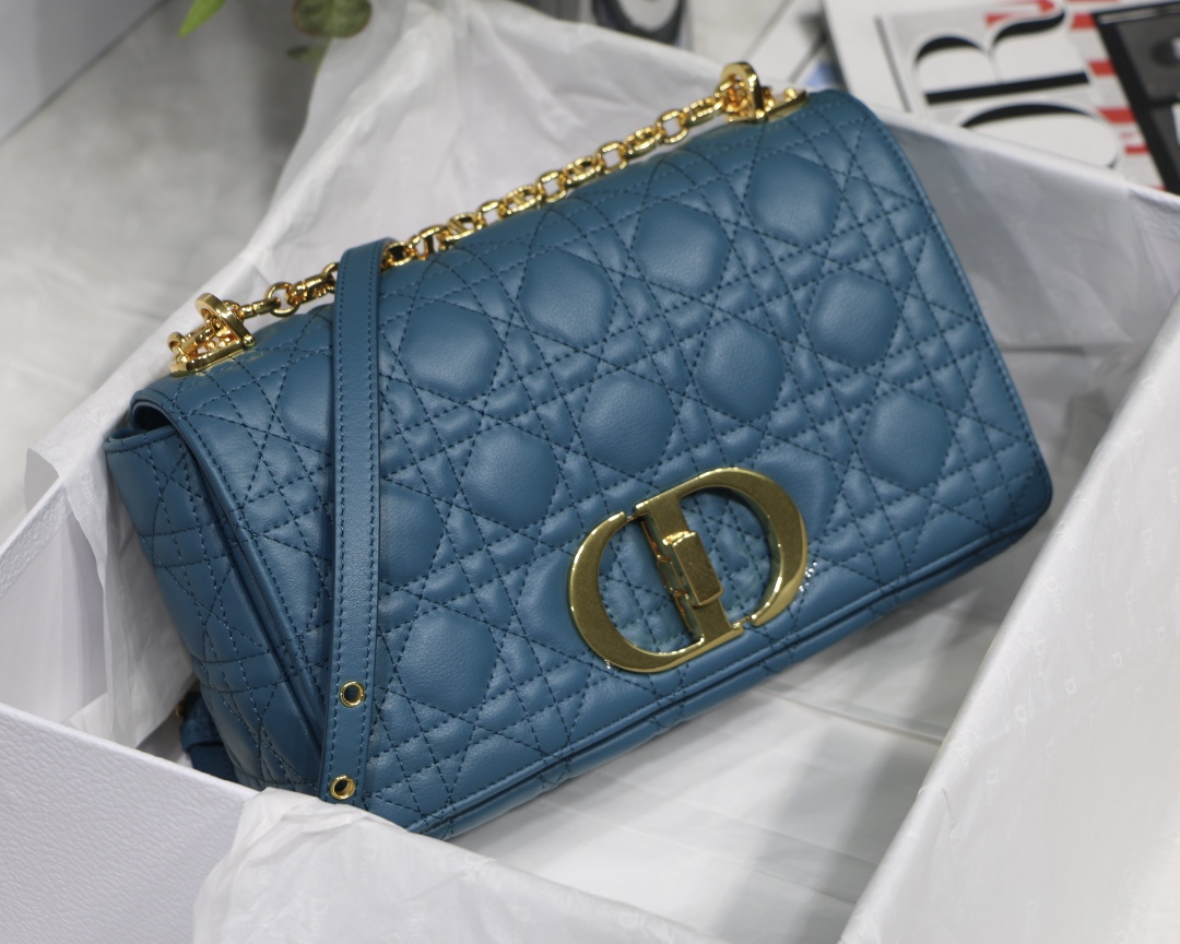 Bagsaaa D10r Medium Caro Blue - 25.5 x 15.5 x 8 cm