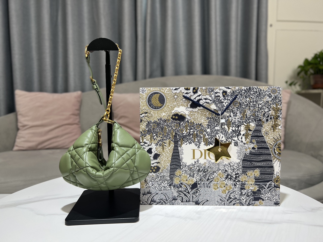 Bagsaaa D10r Caro Nomad Bag Green - 25x16x2.5cm