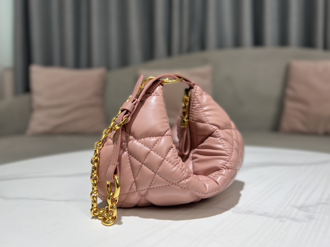 Bagsaaa D10r Caro Nomad Bag Pink - 25x16x2.5cm