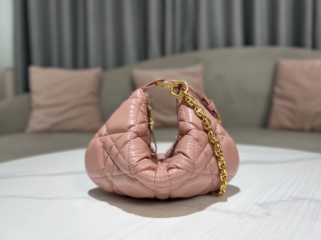 Bagsaaa D10r Caro Nomad Bag Pink - 25x16x2.5cm