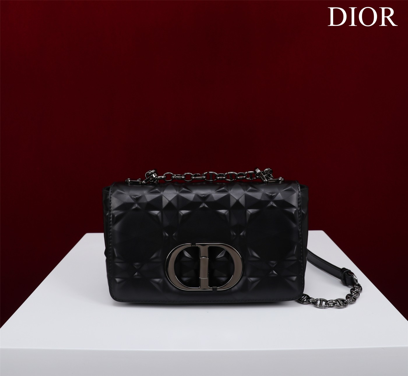 Bagsaaa D10r Caro Small Shoulder Bag Black - 20×12×7cm