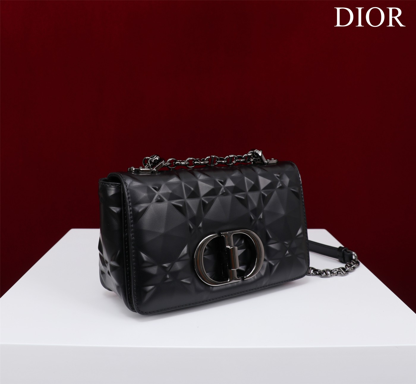 Bagsaaa D10r Caro Small Shoulder Bag Black - 20×12×7cm