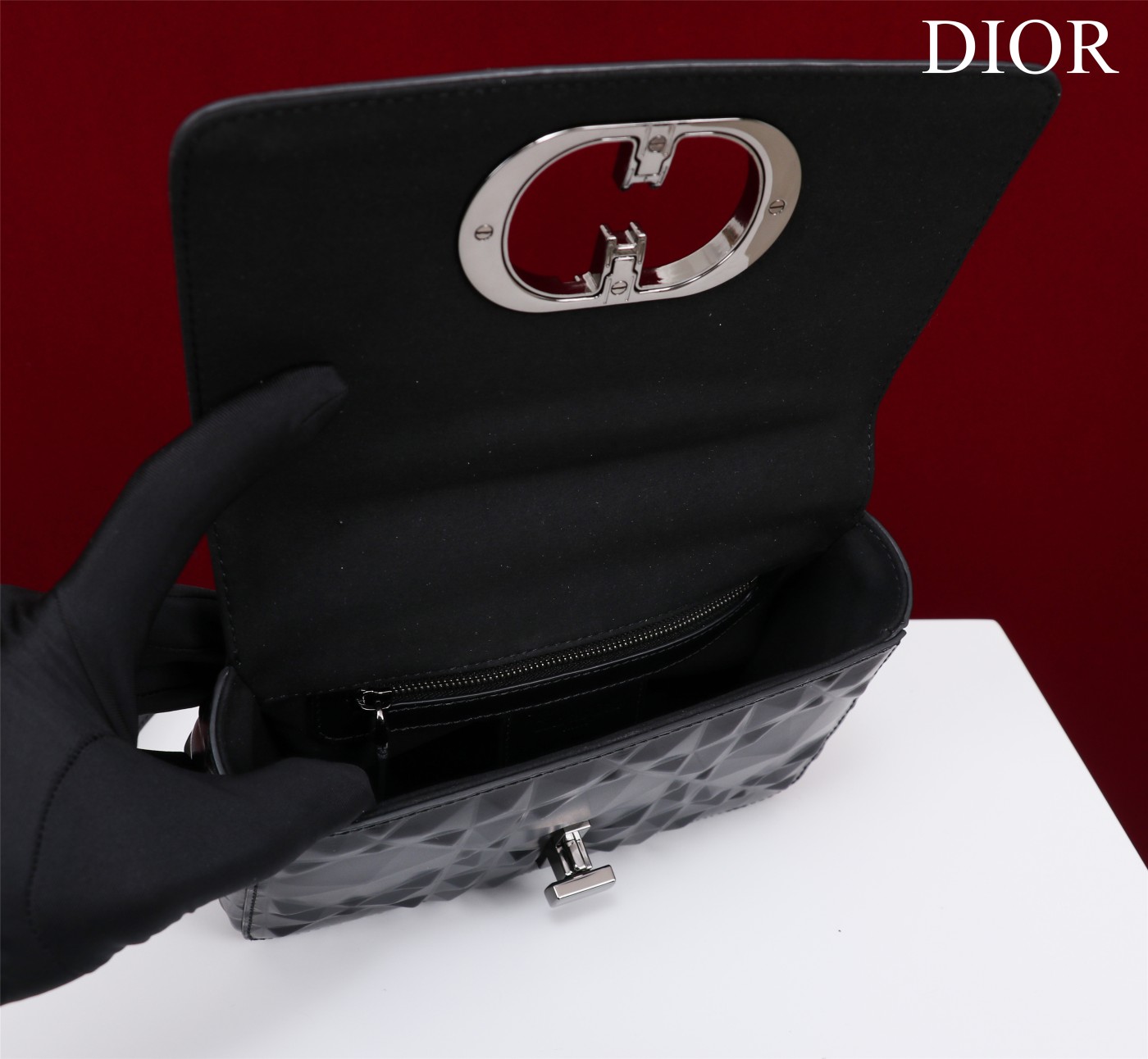 Bagsaaa D10r Caro Small Shoulder Bag Black - 20×12×7cm