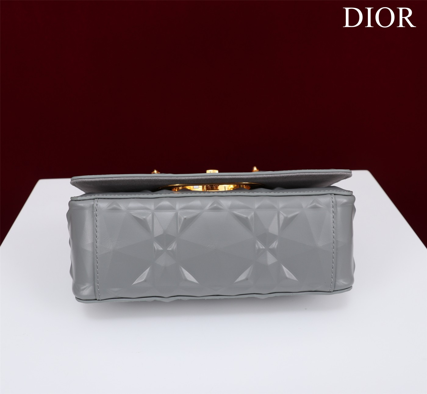 Bagsaaa D10r Caro Small Shoulder Bag Grey - 20×12×7cm