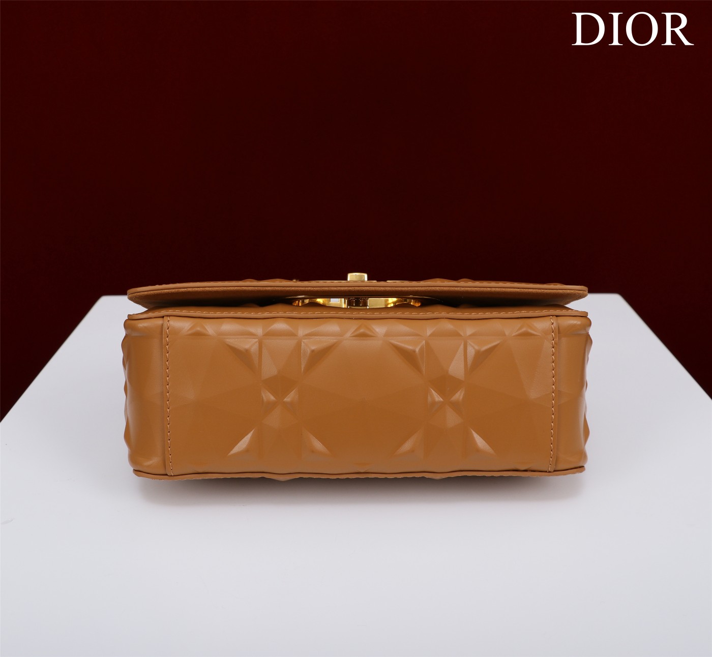 Bagsaaa D10r Caro Small Shoulder Bag Brown - 20×12×7cm