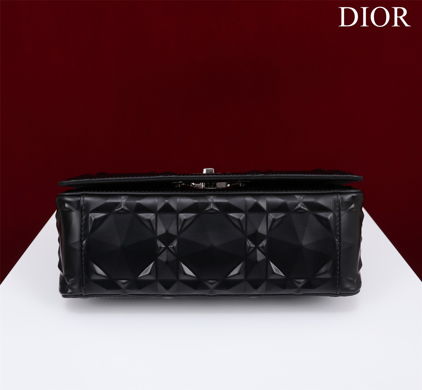 Bagsaaa D10r Caro Medium Shoulder Bag Black - 25×15×8cm