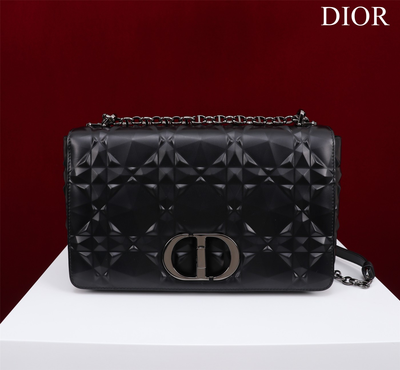 Bagsaaa D10r Caro Large Shoulder Bag All Black - 28x17x9cm