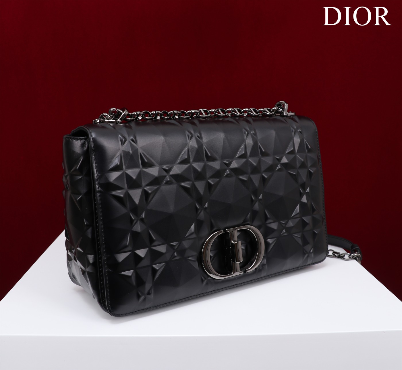 Bagsaaa D10r Caro Large Shoulder Bag All Black - 28x17x9cm