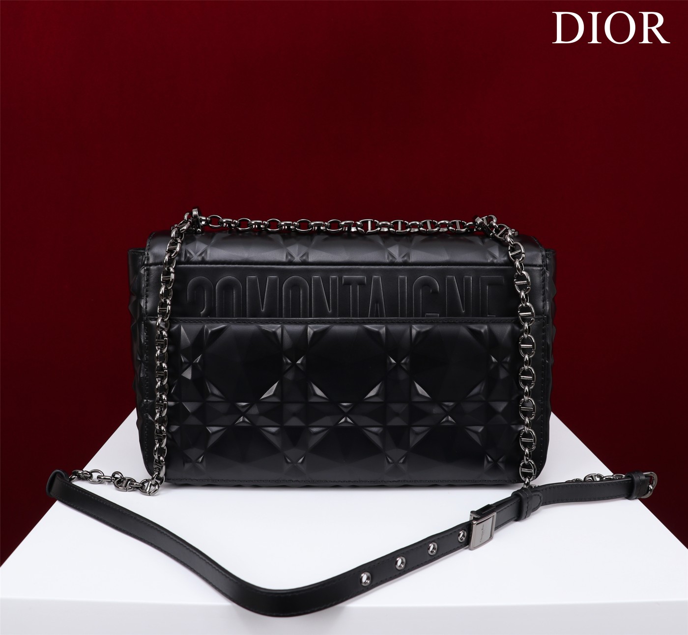 Bagsaaa D10r Caro Large Shoulder Bag All Black - 28x17x9cm