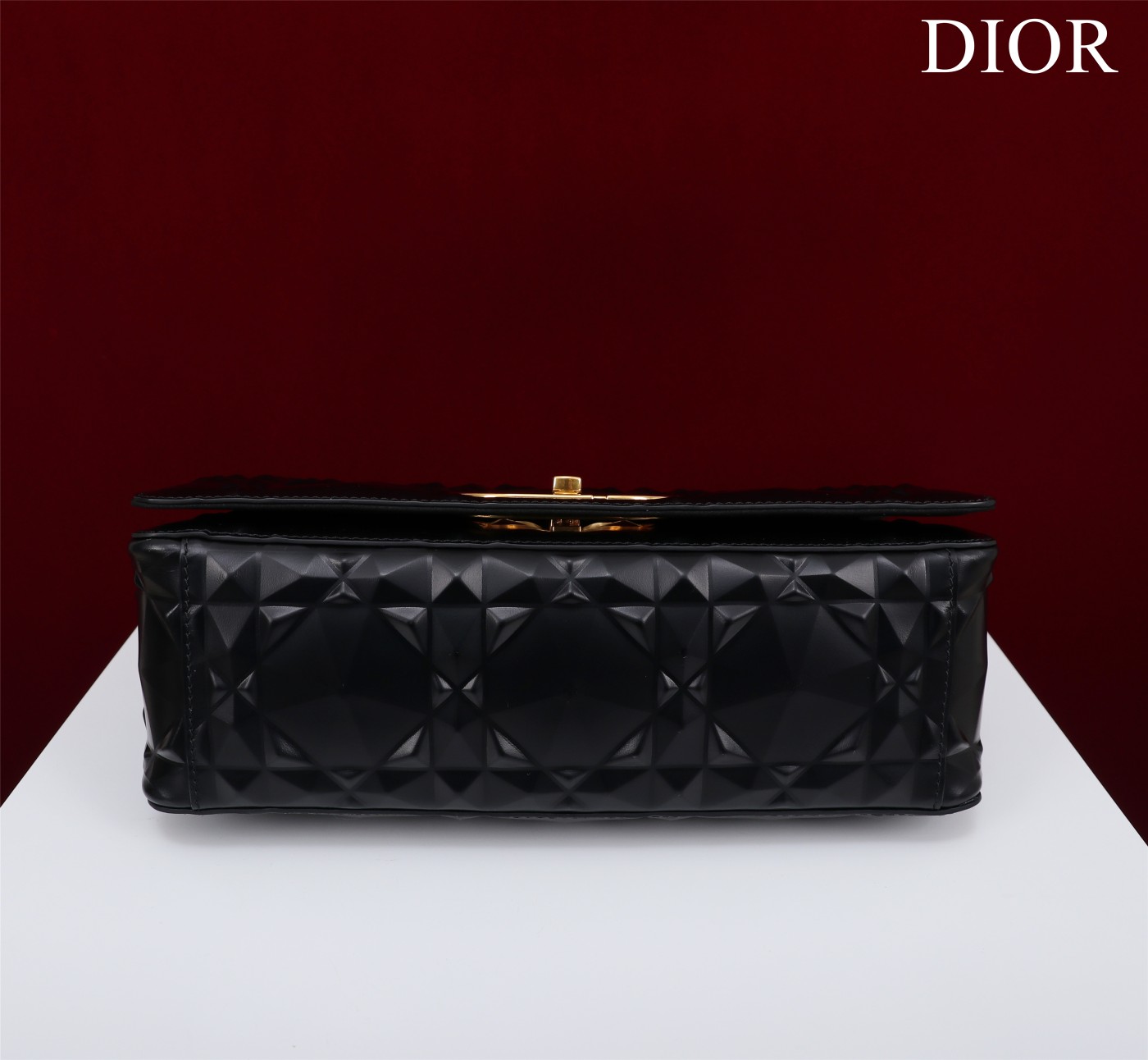 Bagsaaa D10r Caro Large Shoulder Bag Black With Gold Hardware - 28x17x9cm