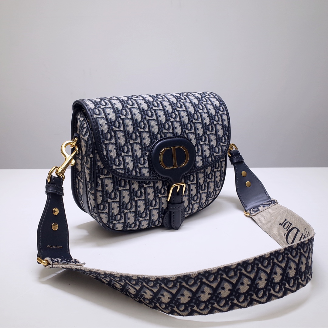 Bagsaaa D10r CD Bobby Large Oblique Blue - 27x19.5x8cm
