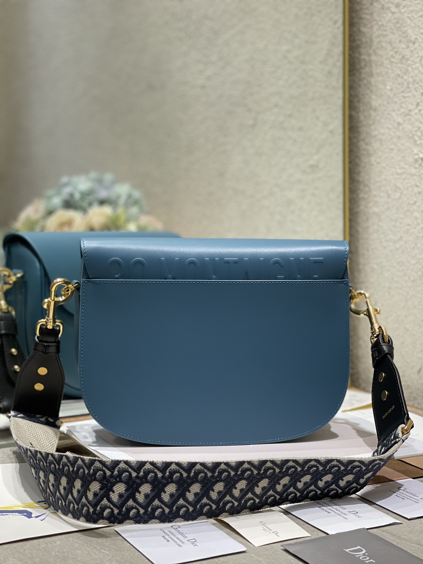 Bagsaaa D10r CD Bobby Large Dark Blue - 27x19.5x8cm