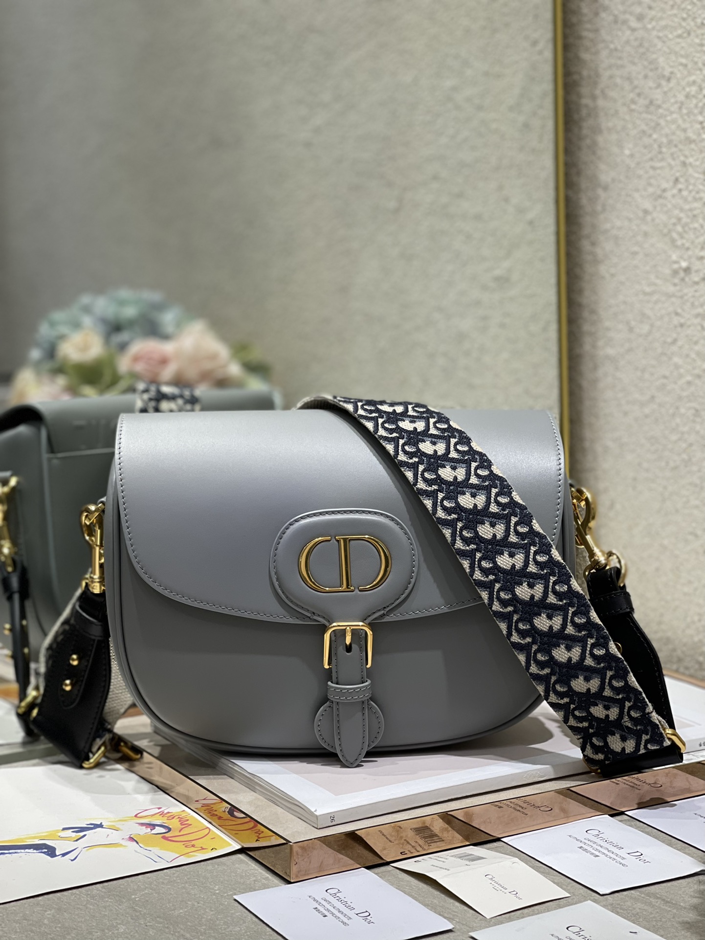 Bagsaaa D10r CD Bobby Large Grey - 27x19.5x8cm