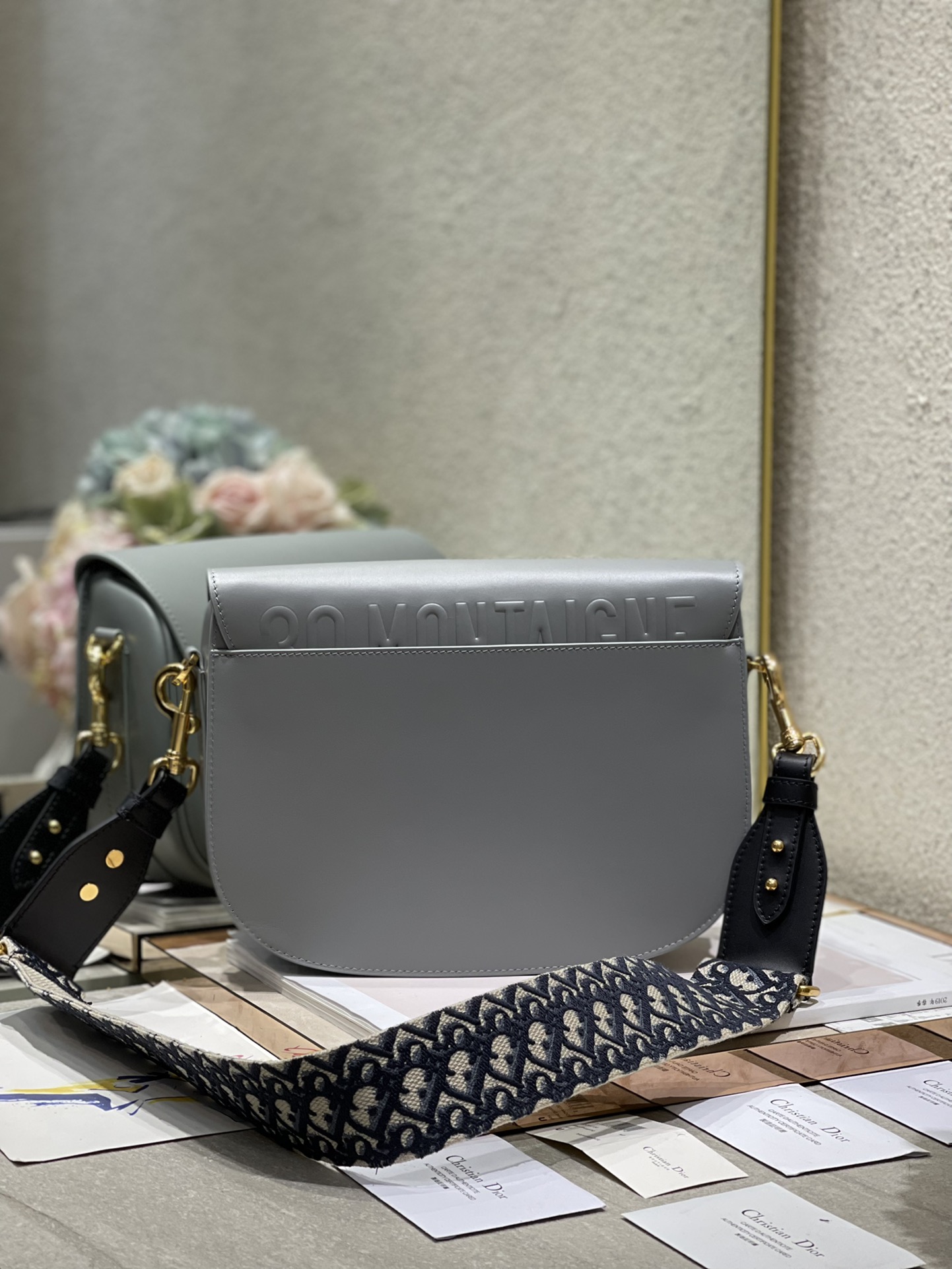 Bagsaaa D10r CD Bobby Large Grey - 27x19.5x8cm