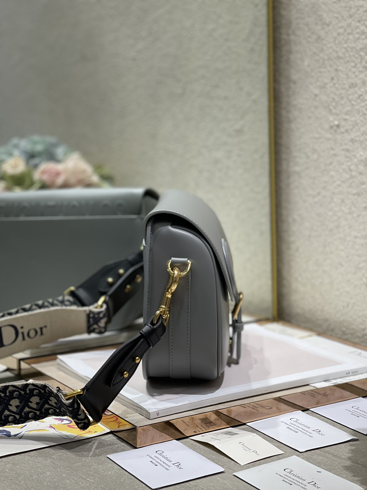 Bagsaaa D10r CD Bobby Large Grey - 27x19.5x8cm