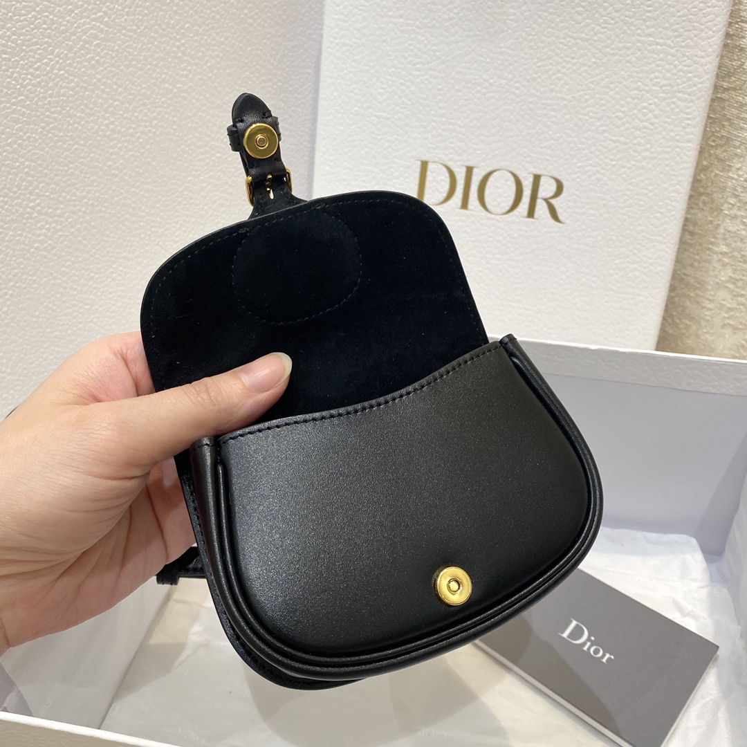 Bagsaaa D10r Mini Bobby Black - 12*3*9cm