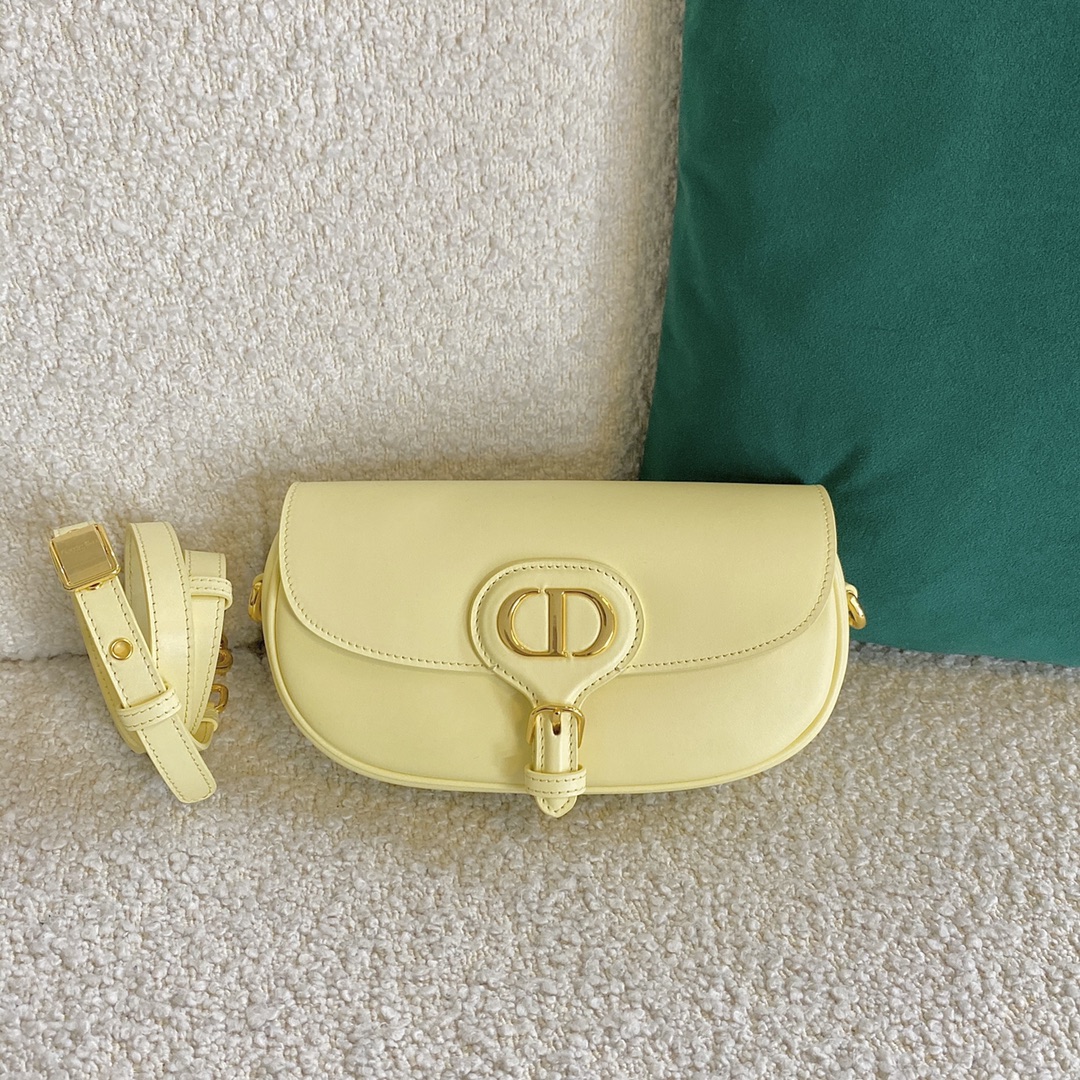 Bagsaaa D10r Bobby East-West Bag Light Yellow - 21 x 12 x 5.1 cm