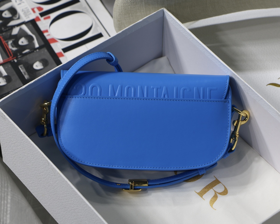 Bagsaaa D10r Bobby East-West Bag Blue - 21 x 12 x 5.1 cm