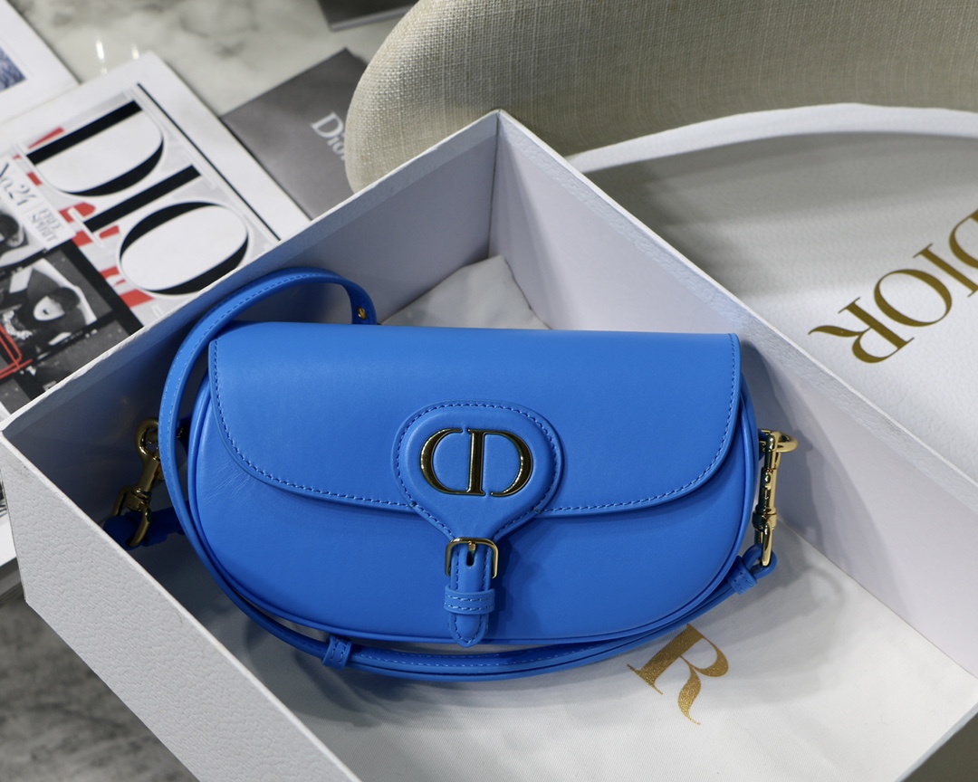 Bagsaaa D10r Bobby East-West Bag Blue - 21 x 12 x 5.1 cm