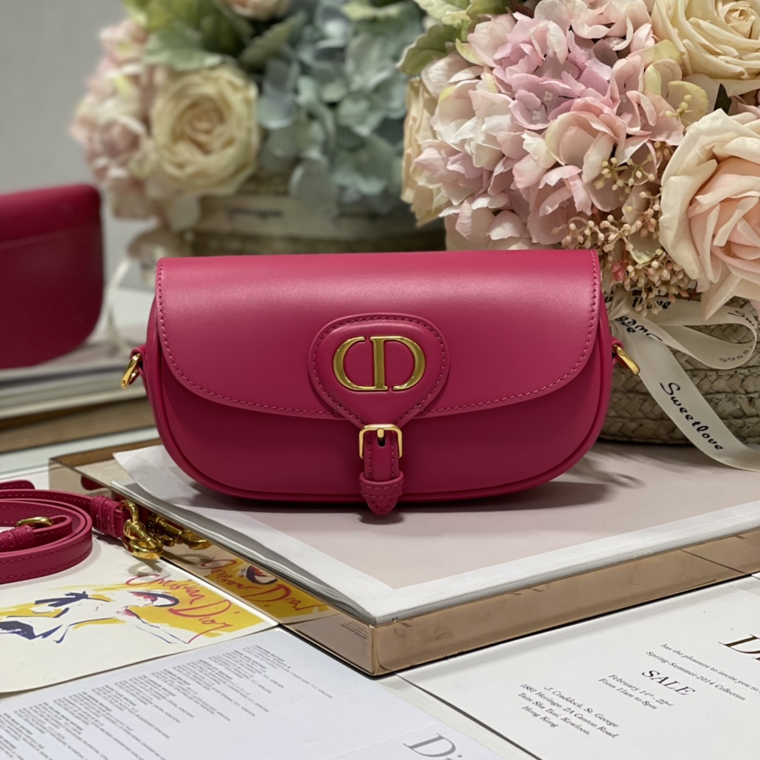 Bagsaaa D10r Bobby East-West Bag Hot Pink - 21 x 12 x 5.1 cm