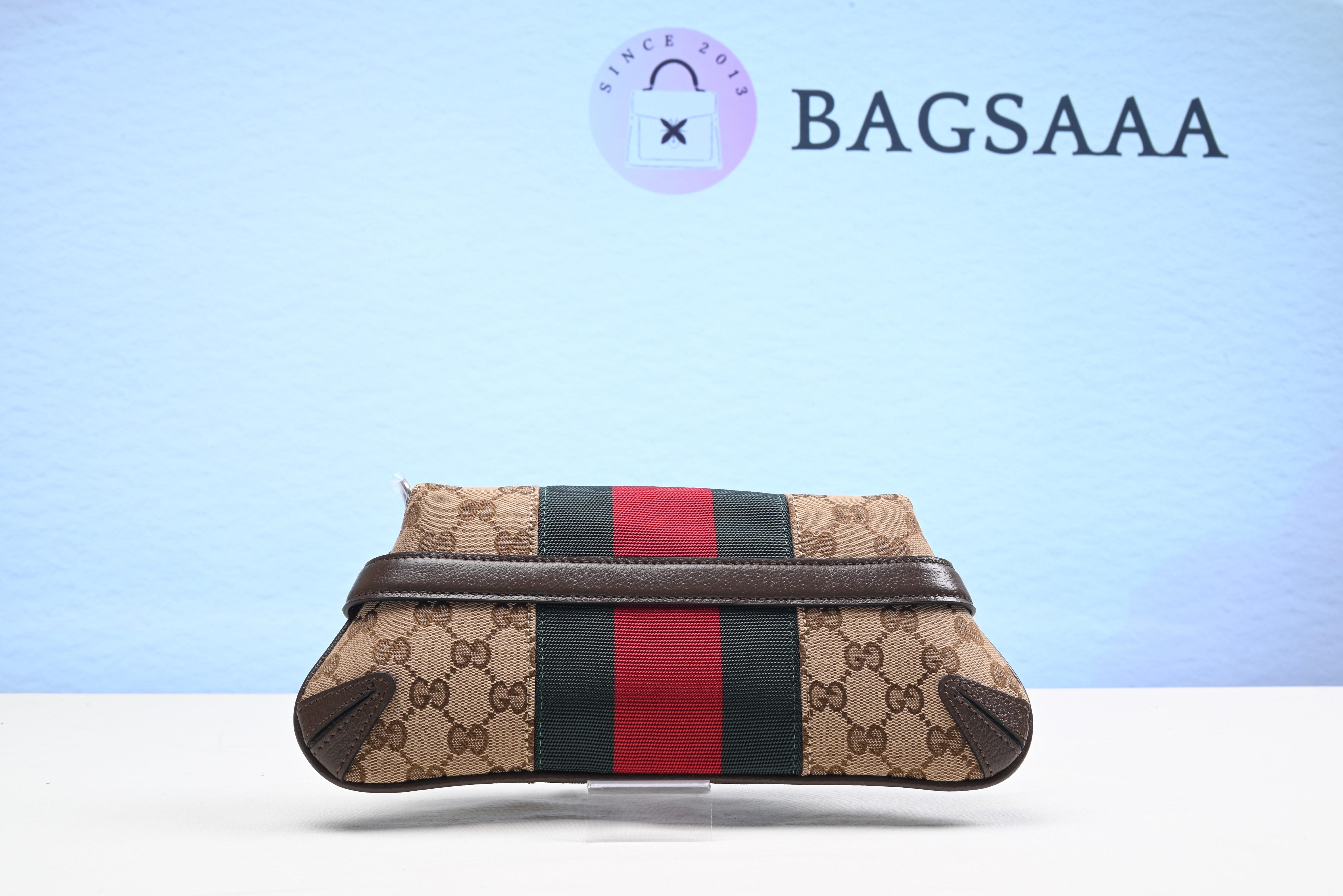 Bagsaaa Gvc*1 Horsebit Chain Small Shoulder Bag - 27*11.5*5cm