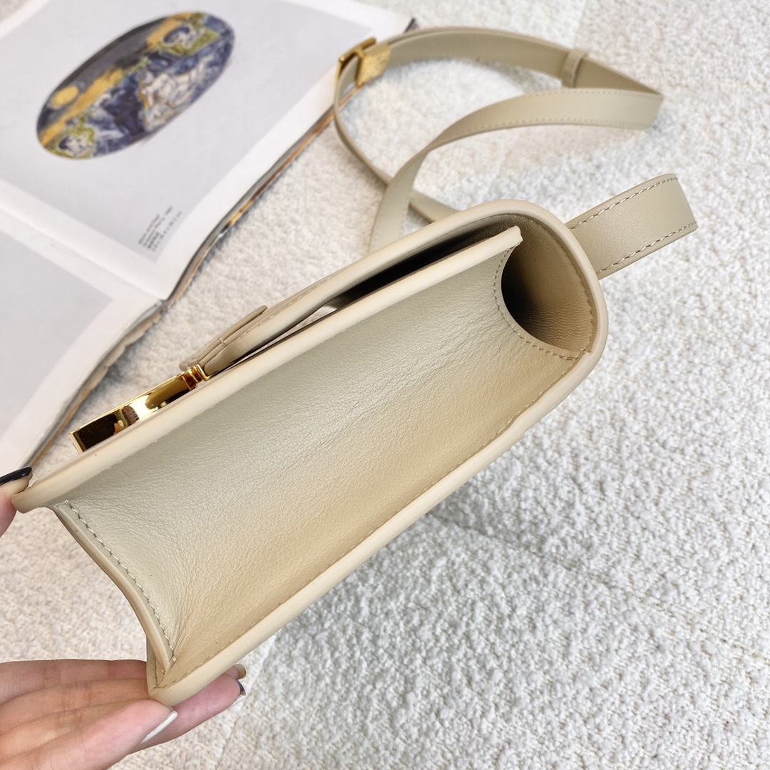 Bagsaaa D10r Montaigne Beige Bag - 24 x 17 x 8 cm