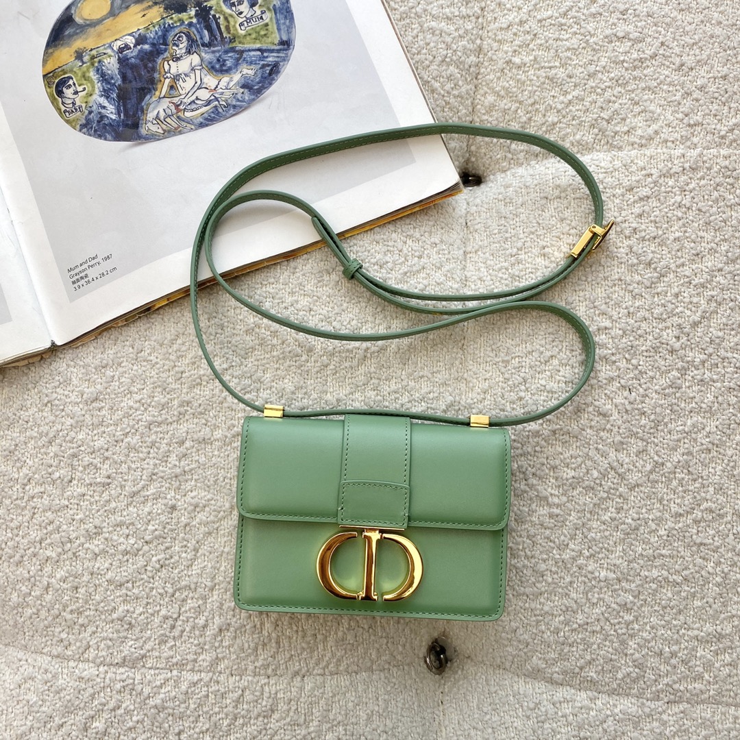 Bagsaaa D10r Mini Montaigne Green Bag - 15x11x4cm