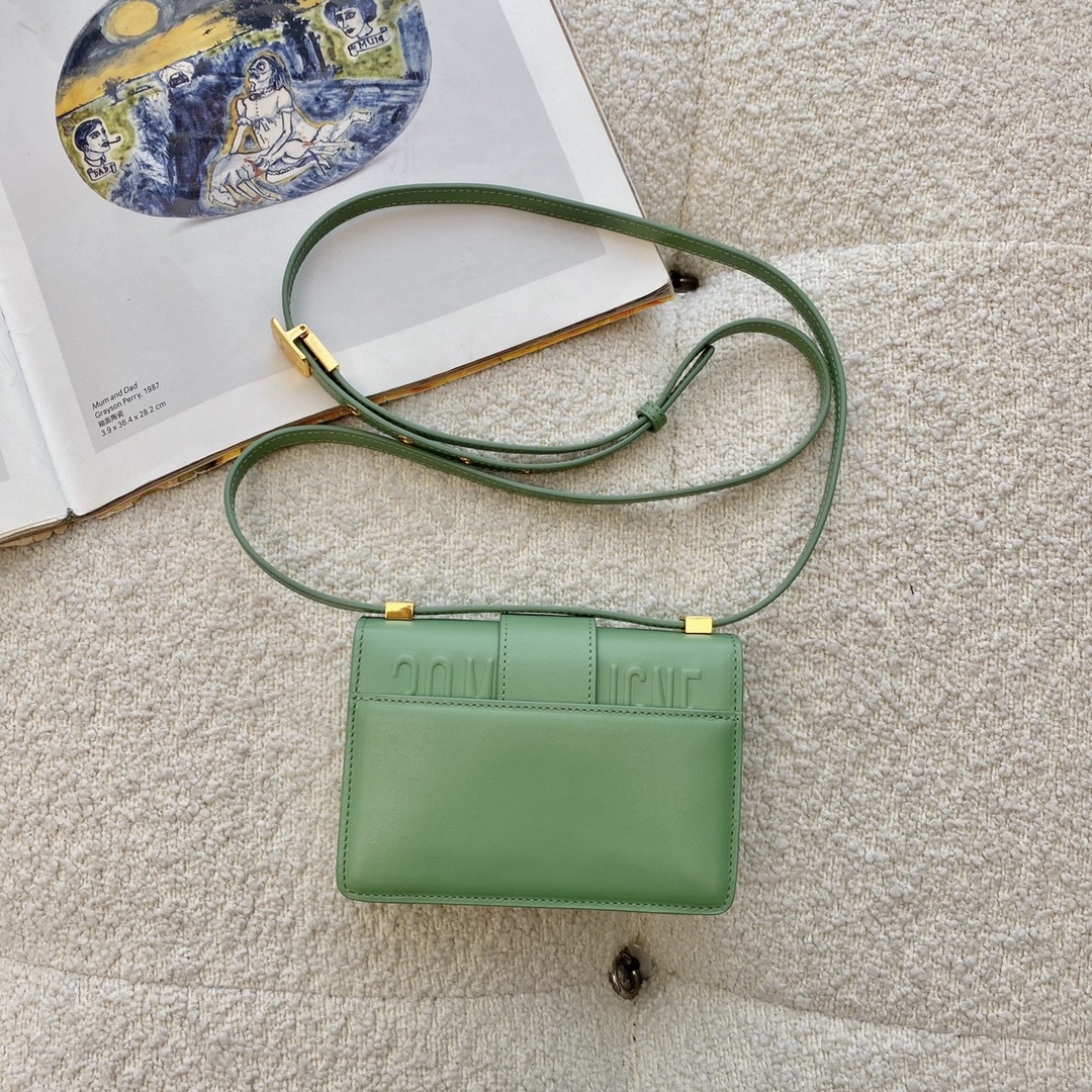 Bagsaaa D10r Mini Montaigne Green Bag - 15x11x4cm