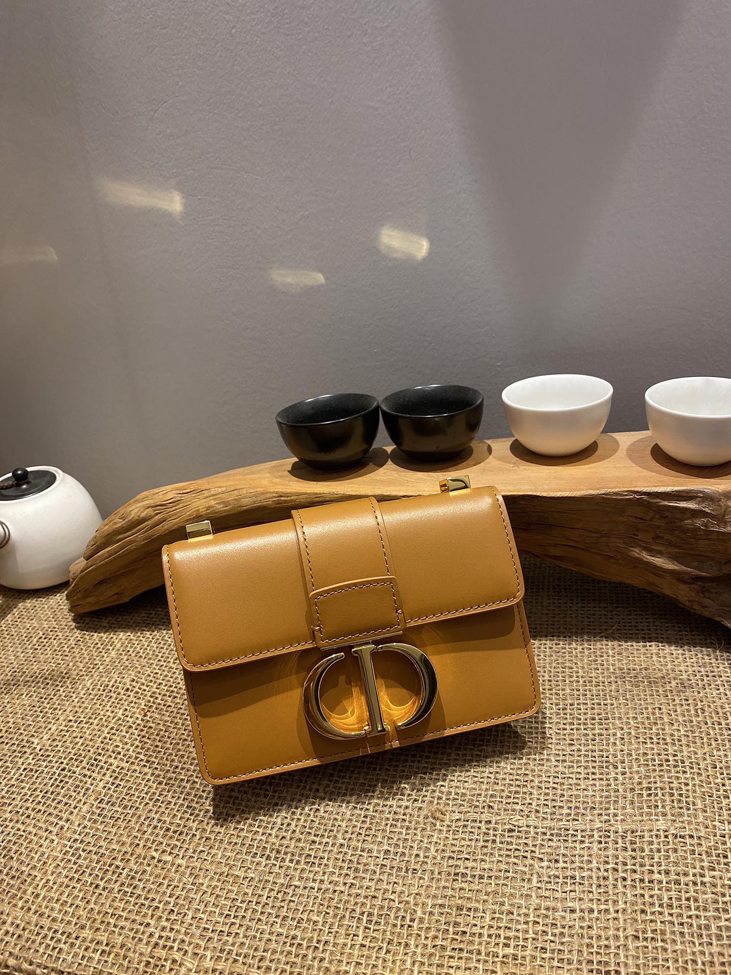 Bagsaaa D10r Mini Montaigne Brown Bag - 15x11x4cm
