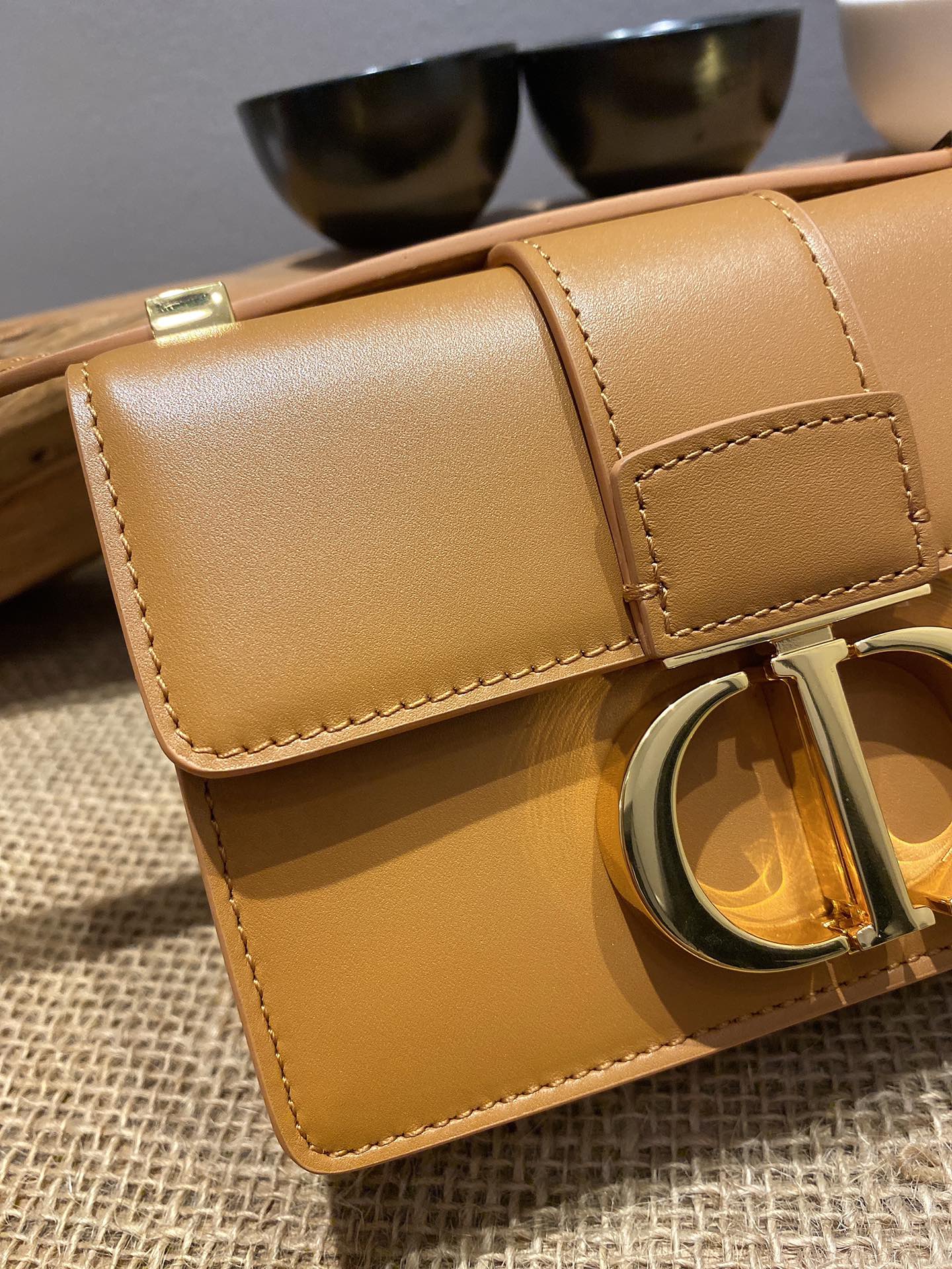 Bagsaaa D10r Mini Montaigne Brown Bag - 15x11x4cm