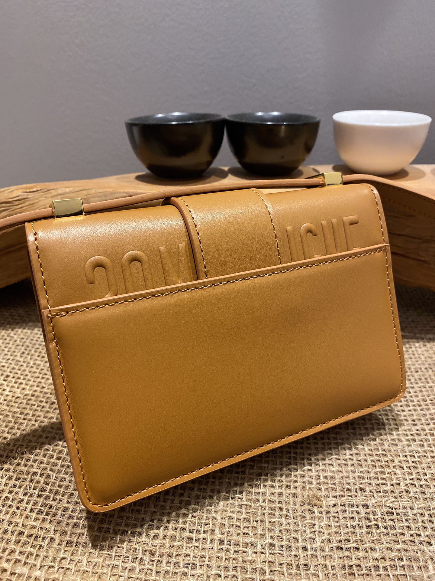 Bagsaaa D10r Mini Montaigne Brown Bag - 15x11x4cm