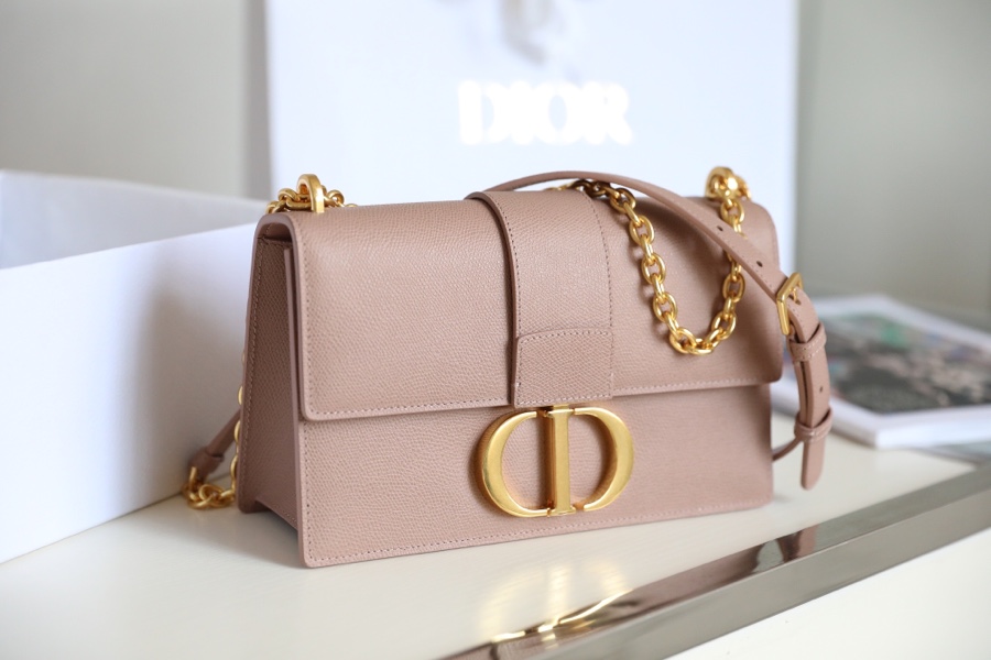 Bagsaaa D10r 30 Montaigne Grained Leather Pink - 24x17x8cm