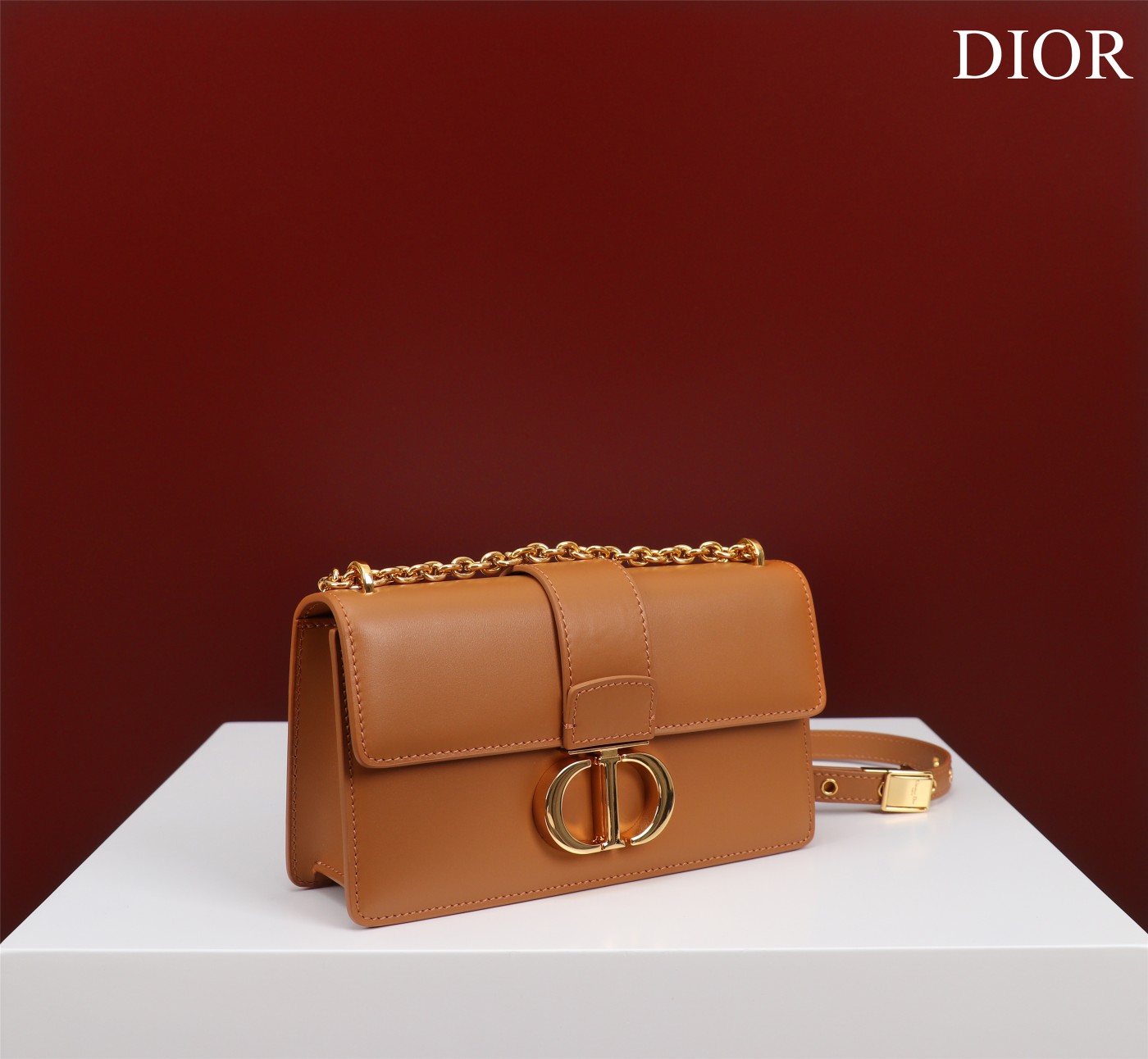 Bagsaaa D10r 30 Montaigne East West Brown Bag - 21x12x6cm