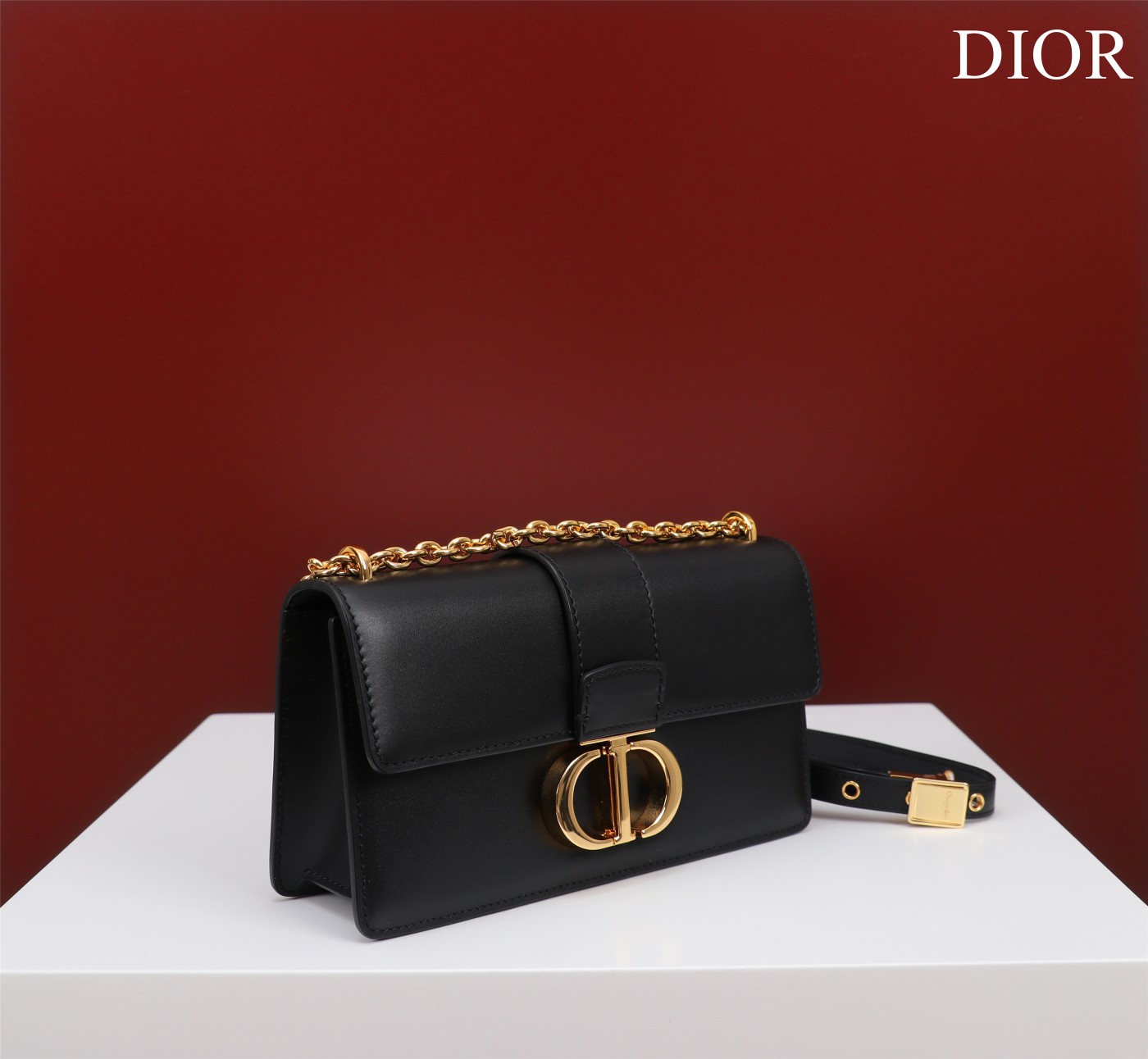 Bagsaaa D10r 30 Montaigne East West Black Bag - 21x12x6cm