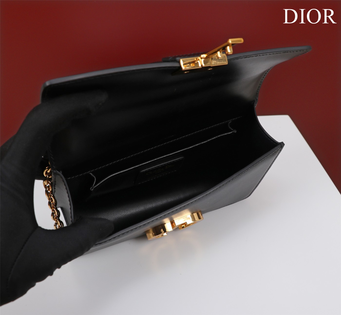 Bagsaaa D10r 30 Montaigne East West Black Bag - 21x12x6cm