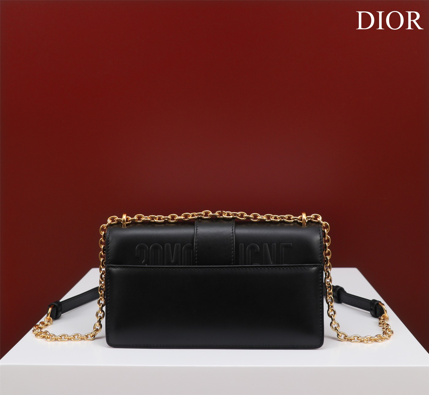 Bagsaaa D10r 30 Montaigne East West Black Bag - 21x12x6cm