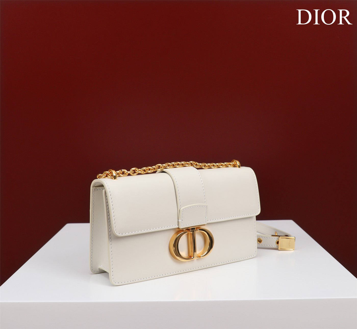 Bagsaaa D10r 30 Montaigne East West White Bag - 21x12x6cm