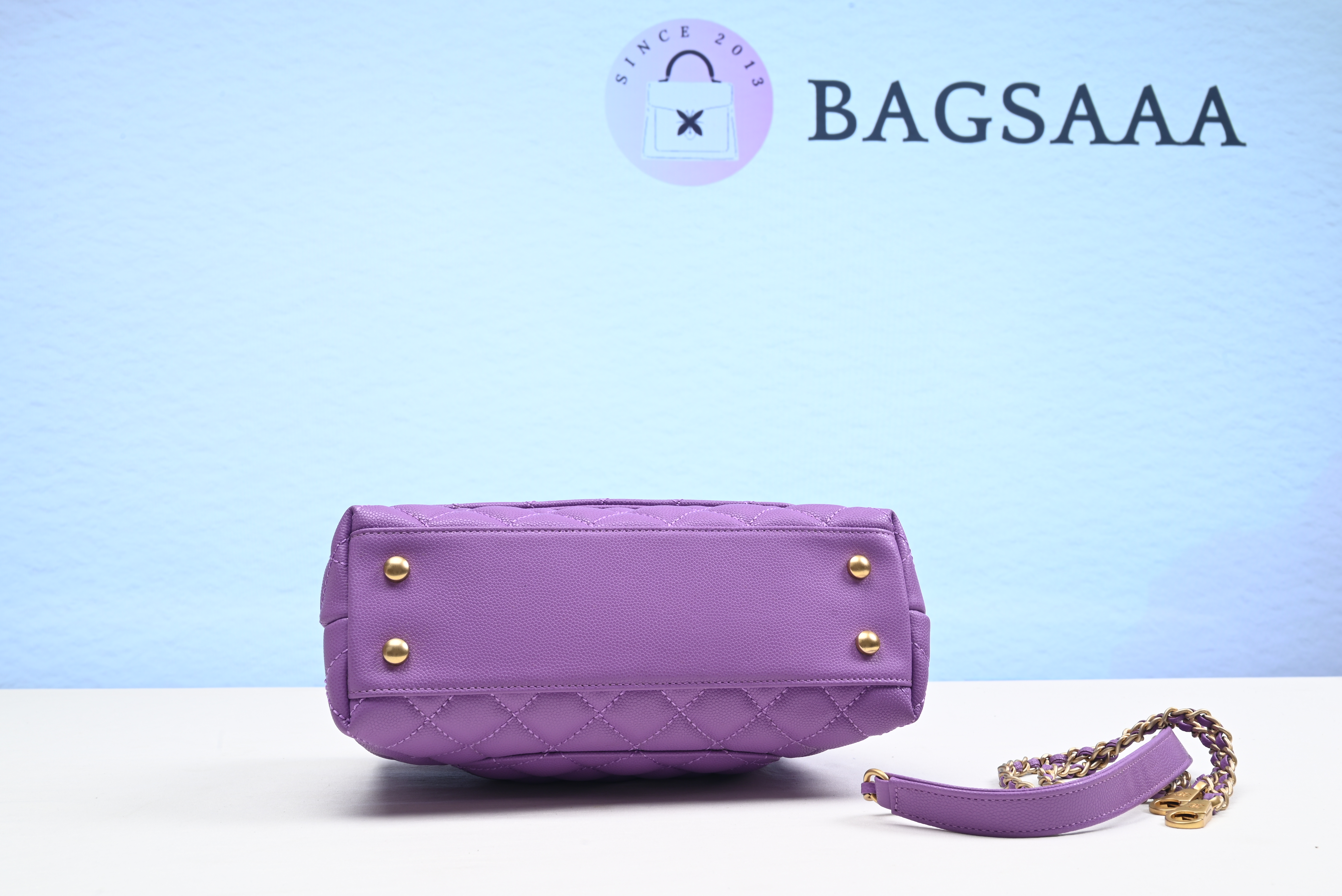 Ch**el Coco Handle 23cm Bag