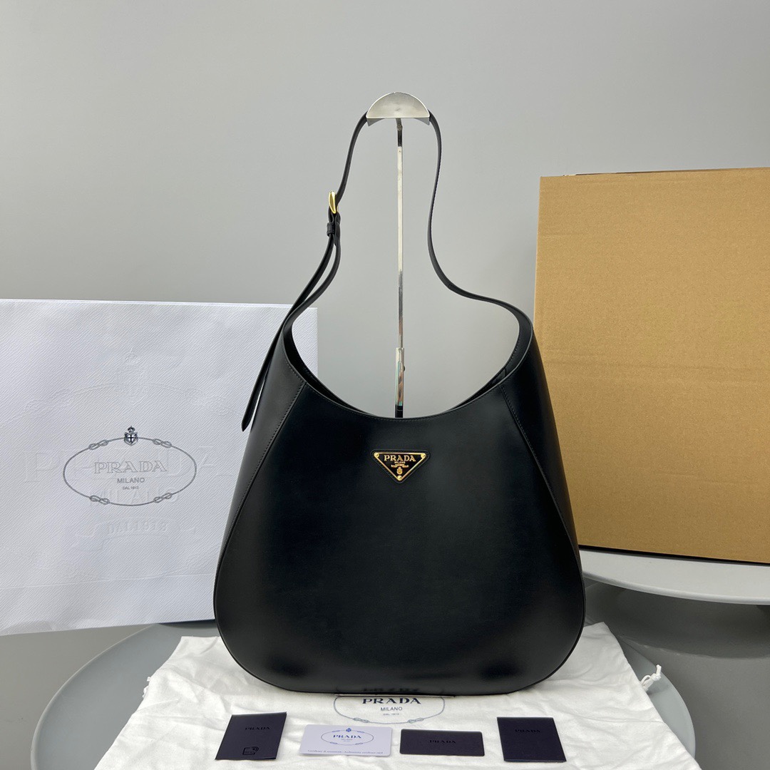 Bagsaaa Pra*a Leather shoulder bag - 40*30*9CM