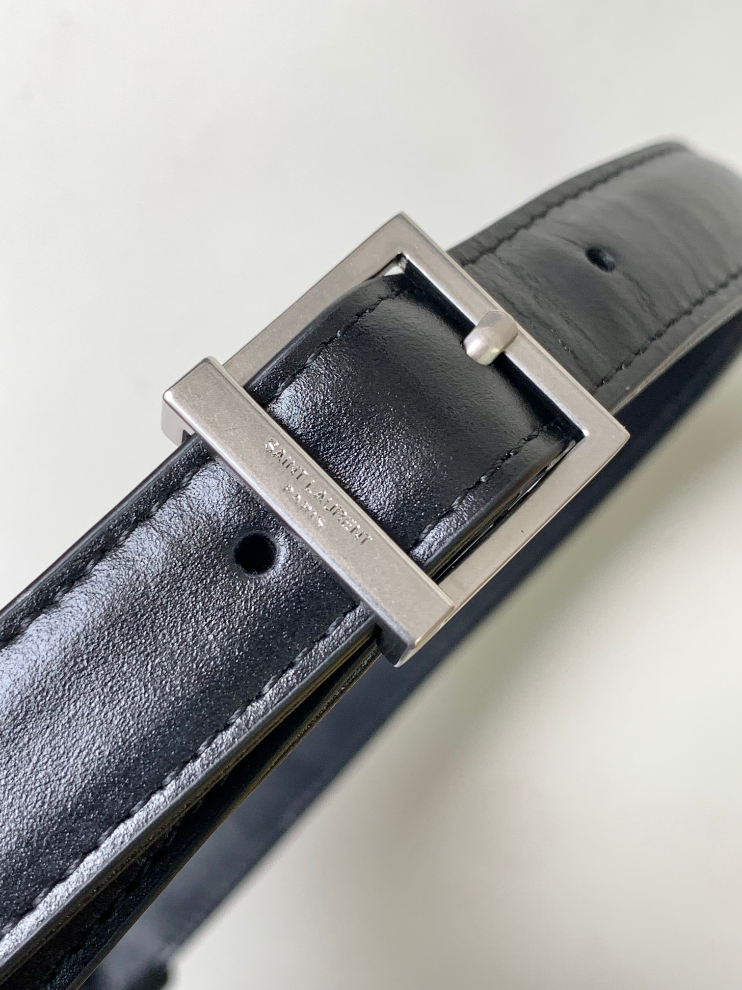 Bagsaaa Y51 LE 5 À 7 in black smooth leather silver hardware - 23 X 16 X 6,5 CM