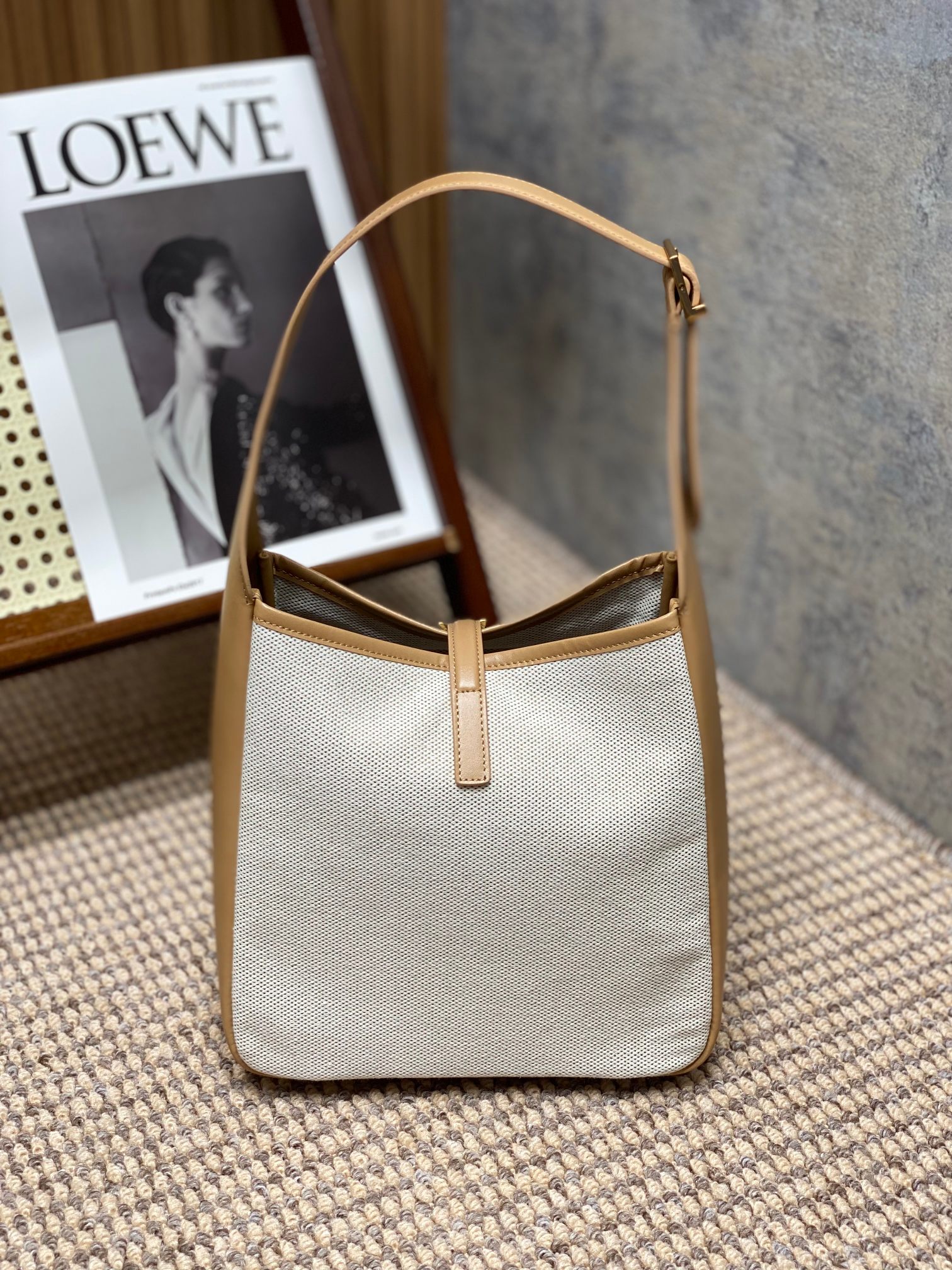 Bagsaaa Y51 LE 5 À 7 S*pPLE SMALL IN BEIGE - 23 X 22 X 8.5 CM