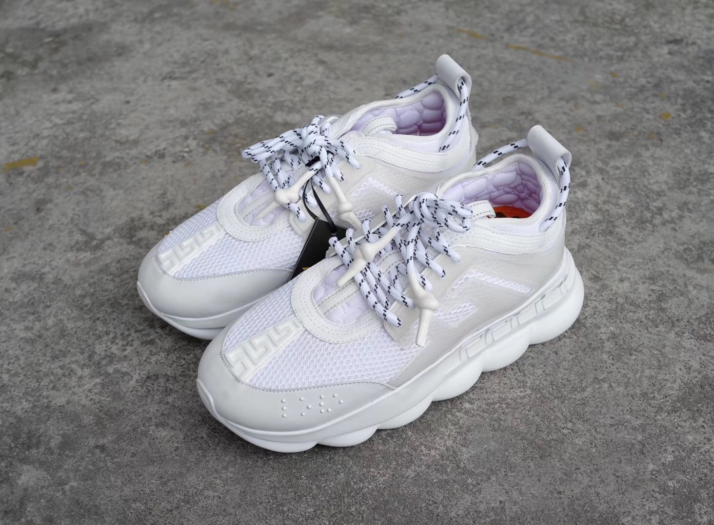 Bagsaaa Versace Chain Reactions Sneakers